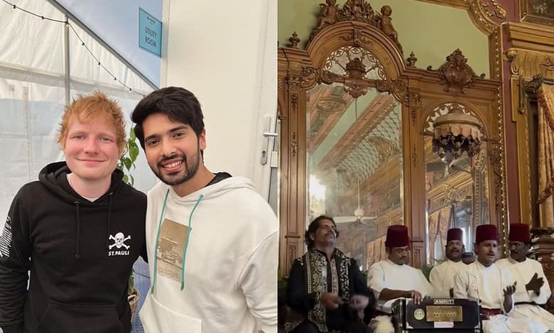 Ed Sheeran's Hyderabad diaries: Haleem to sight seeing with Armaan malik