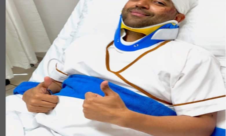 Guru Randhawa gets injured during his very first stunt sequence, shares picture from hospital