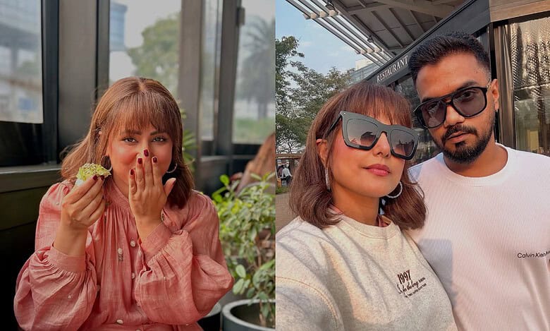 Hina Khan's fun 'day out' includes food and family