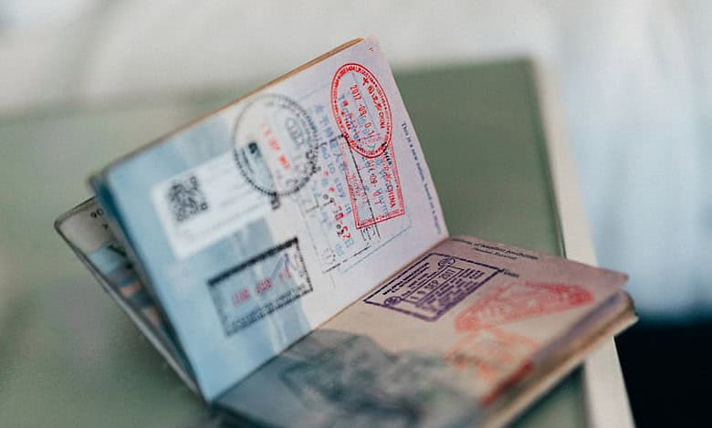 Representative image of passport