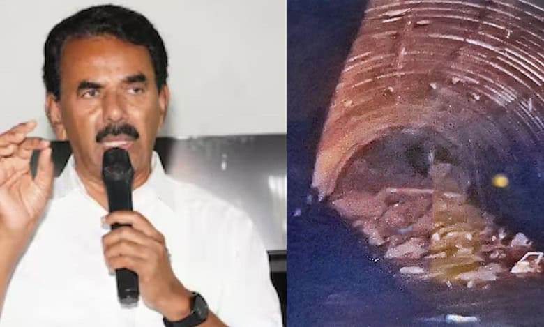 Tourism minister Jupally Krishna Rao says chances of survival are not good in the SLBC tunnel collapse incident.