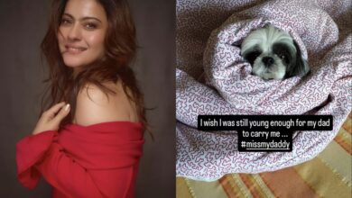 Kajol remembers her dad Shomu Mukherji with a heartfelt post