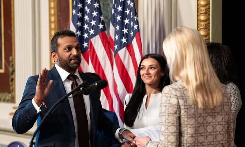 Kash Patel takes oath as FBI director