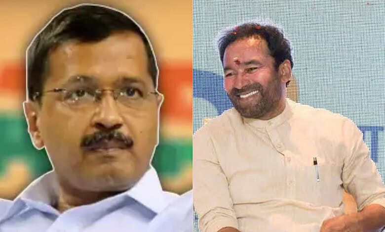 Kishan Reddy takes swipe at Arvind Kejriwal on Delhi assembly election results.