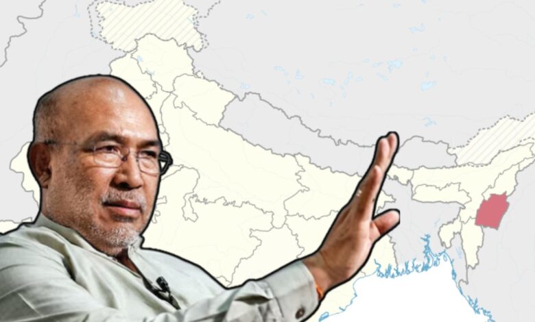 Former Manipur CM Biren Singh.