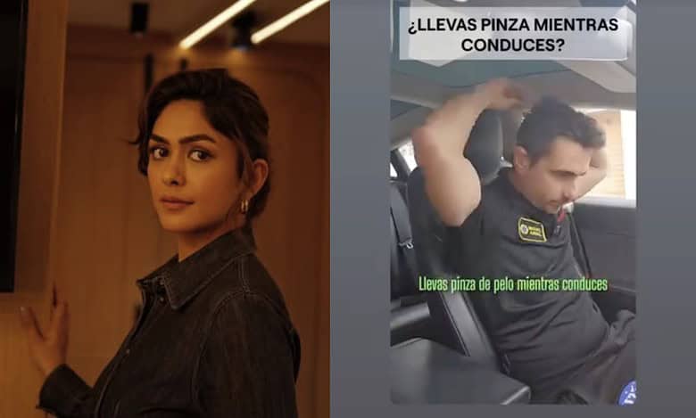 Here’s why Mrunal Thakur advises against wearing hair ‘clutches’ while driving