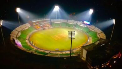 Gaddafi Stadium in Pakistan