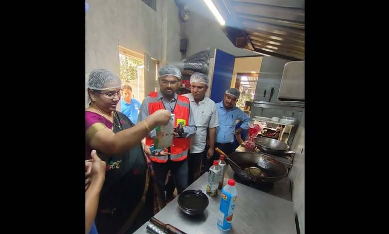 Restaurants in Hyderabad's Rajendranagar caught for food safety violation