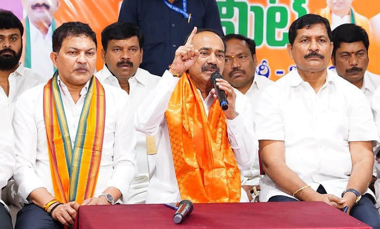 Telangana CM conducting caste census for political gain: BJP MP Eatala Rajender