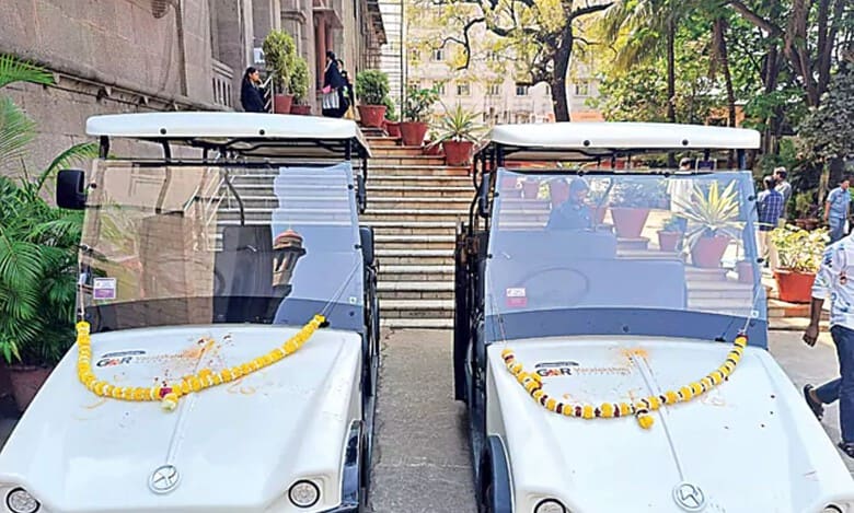 2 buggies for differently abled introduced at Telangana HC