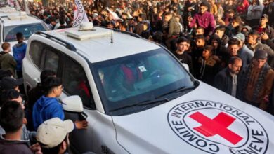 Hamas hands over to Red Cross 4 dead hostages from Gaza