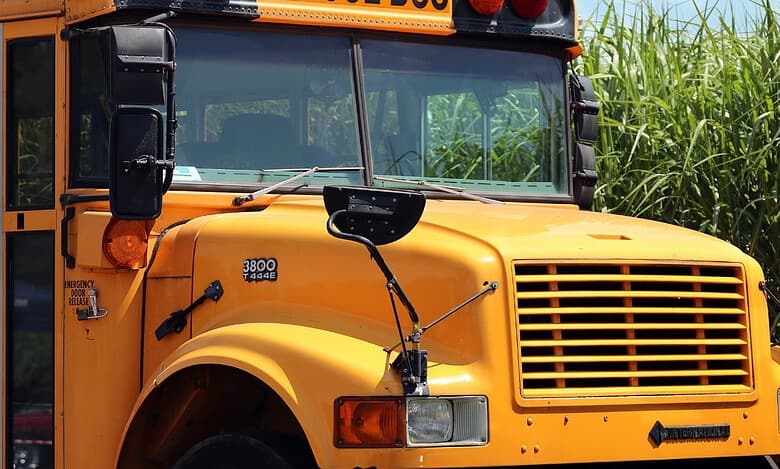 Representational Image of school buses in Hyderabad