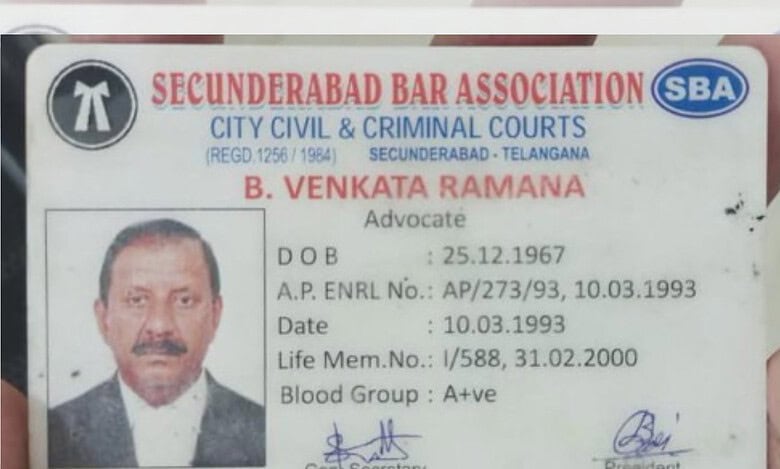 Secunderabad court advocate dies of heart attack at Hyderabad bank