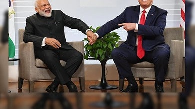 USAID to India in photo president Trump and Modi