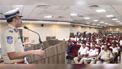 Hyderabad traffic police conducts awareness programme on vehicle modifications