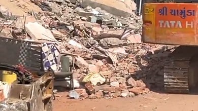 Gujarat: Bulldozer action under pretext of road widening leaves locals helpless