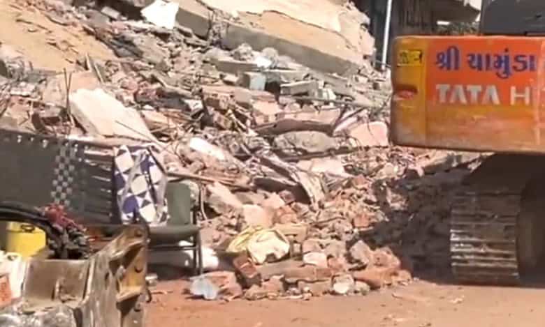Gujarat: Bulldozer action under pretext of road widening leaves locals helpless