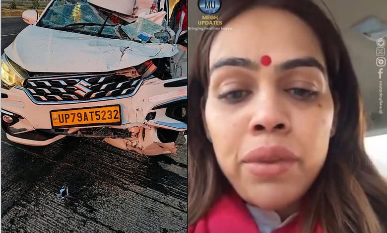 BJP’s Nazia Elahi claims attack on way to Maha Kumbh, UP police refute