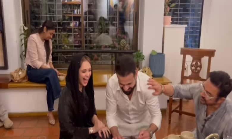 Irfan Pathan, Safa Baig's anniversary party at Aamir Khan's home