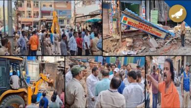 Hyderabad's Madanapet sees demolition drive against encroachments