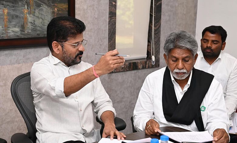 Madiga leader meets Telangana CM Revanth over SC categorisation