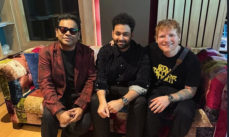 Ed Sheeran, A R Rahman serve delectable treat of ‘Shape of You’ and ‘Urvashi’ mash-up to Chennai