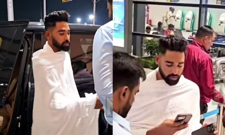 Mohammed Siraj jets off to perform Umrah, video viral