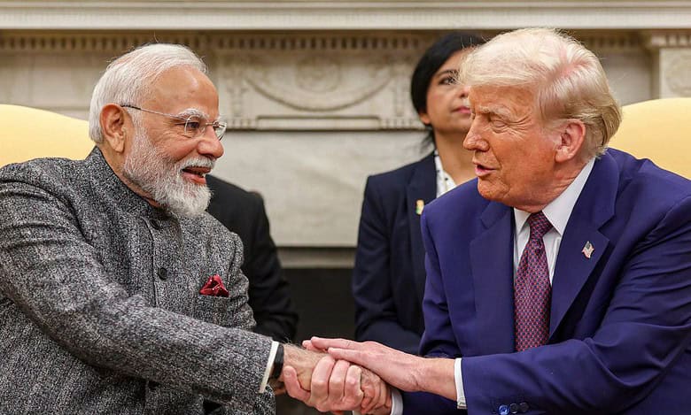 PM Modi meets Donald Trump