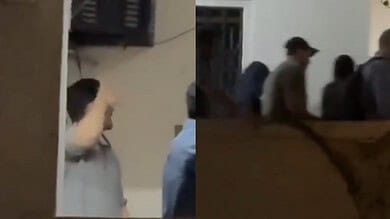 Viral video: Aamir Khan signals SRK to cover his face from paps