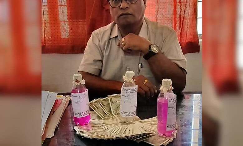 Adilabad health official caught by ACB for taking Rs 30000 bribe