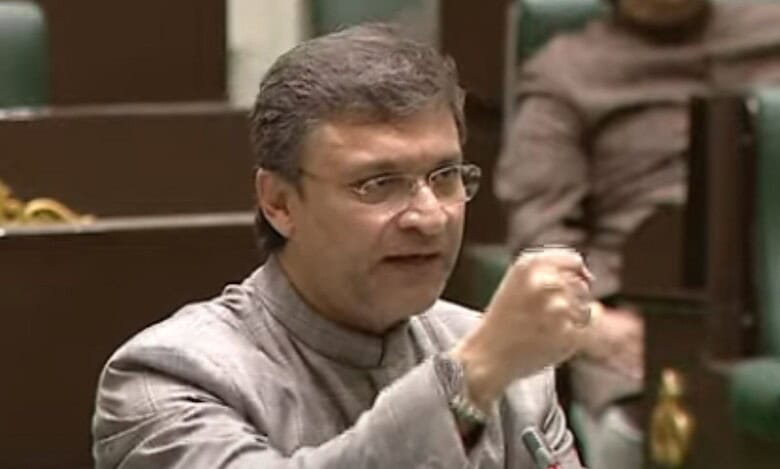 AIMIM floor leader Akbaruddin Owaisi speaking on the Waqf Amendment Bill
