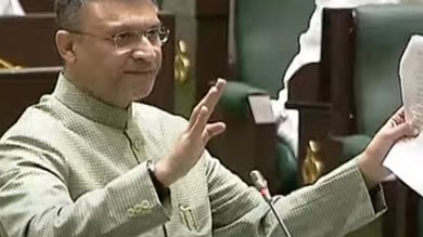 AIMIM floor leader Akbaruddin Owaisi claims that wealthy people were availing overseas and other scholarship schemes in Telangana.