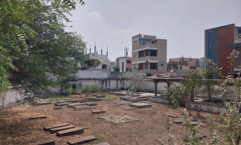 Armenian cemetery at Uppuguda