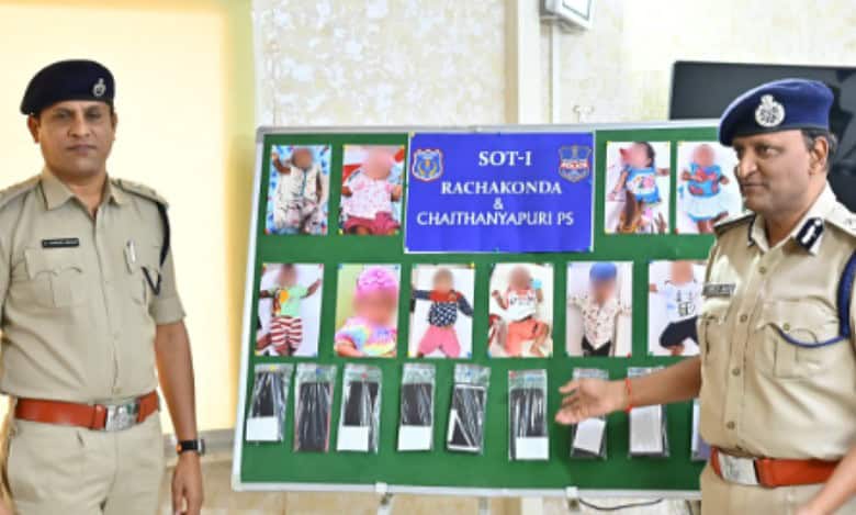 Asha worker, 26 others arrested for child trafficking in Hyderabad