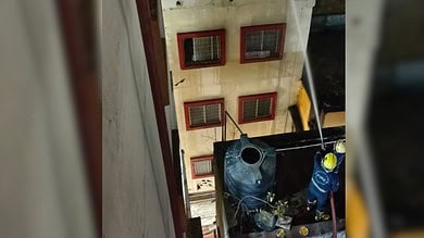 Fire in ghansi bazar