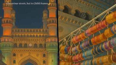 Ghibli style Charminar artwork leaves the internet in awe