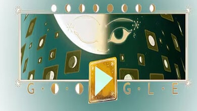 Google celebrates March’s final Half Moon with interactive doodle