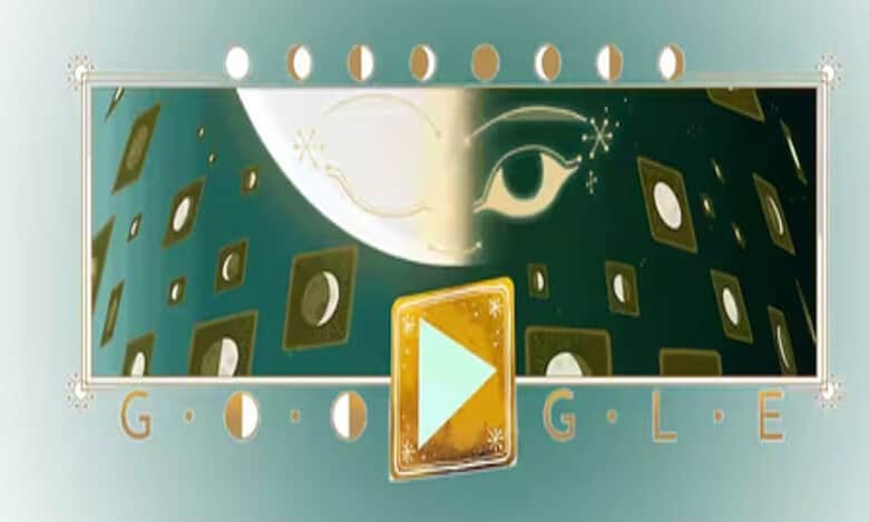 Google celebrates March’s final Half Moon with interactive doodle