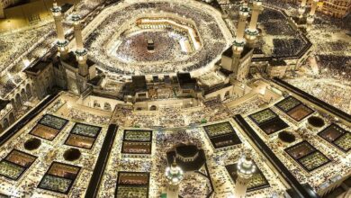 Photos: First night of last 10 days of Ramzan at Grand Mosque, Prophet's Mosque