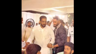 AIMIM MLA Majid Hussain attends Mohammed Siraj’s iftar party