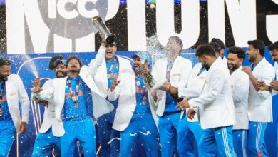 Indian Cricket Team celebrate