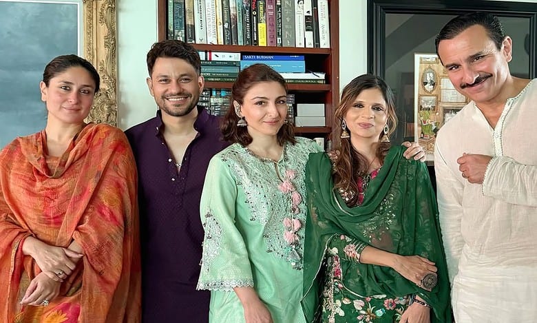 Saif and Kareena celebrate their first Eid with family following the stabbing incident