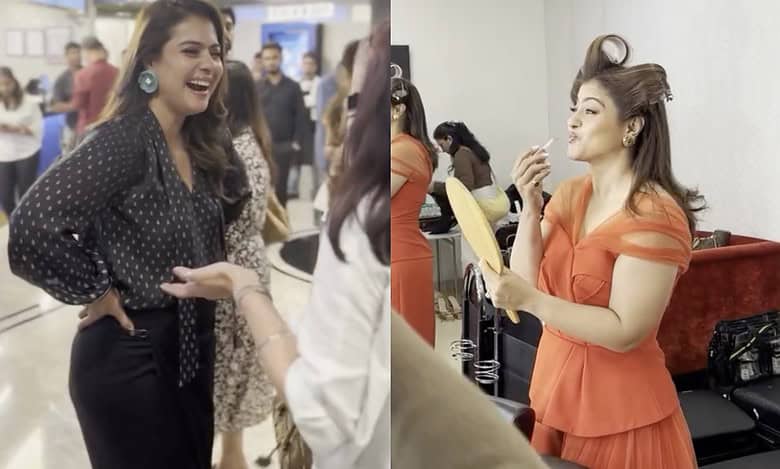 Kajol decides to meet her younger self this Women's Day