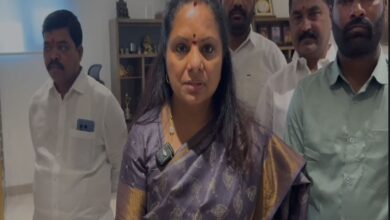 Kavitha questions Telangana govt, Centre over turmeric farmers' plight