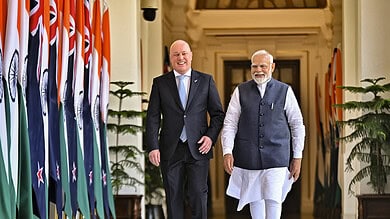PM Modi meets Christopher Luxon