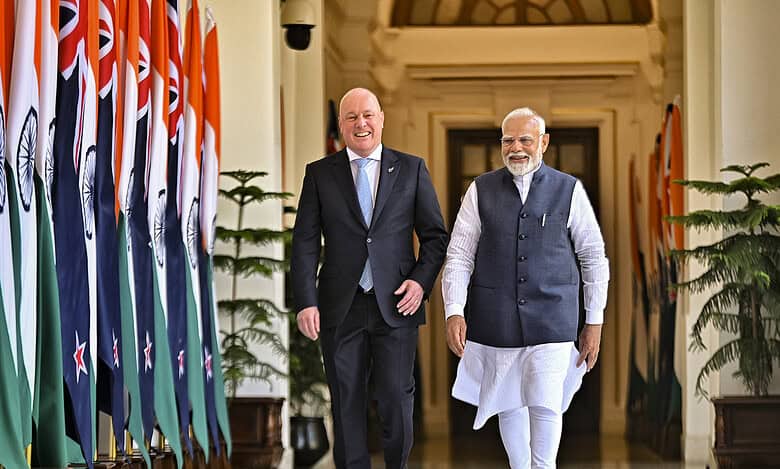 PM Modi meets Christopher Luxon