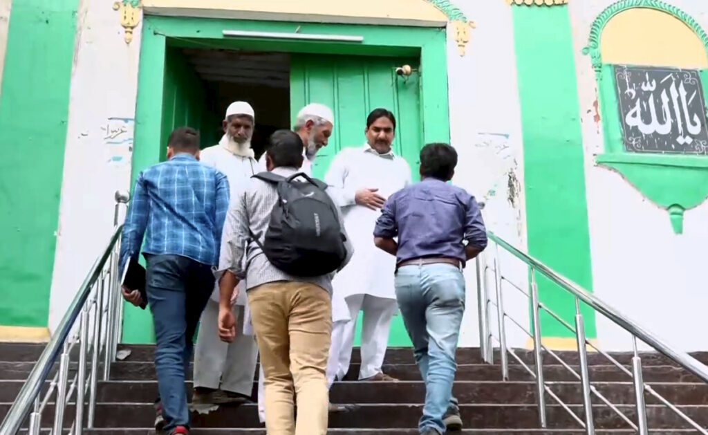 Whitewashing of Shahi Jama Masjid in Sambhal