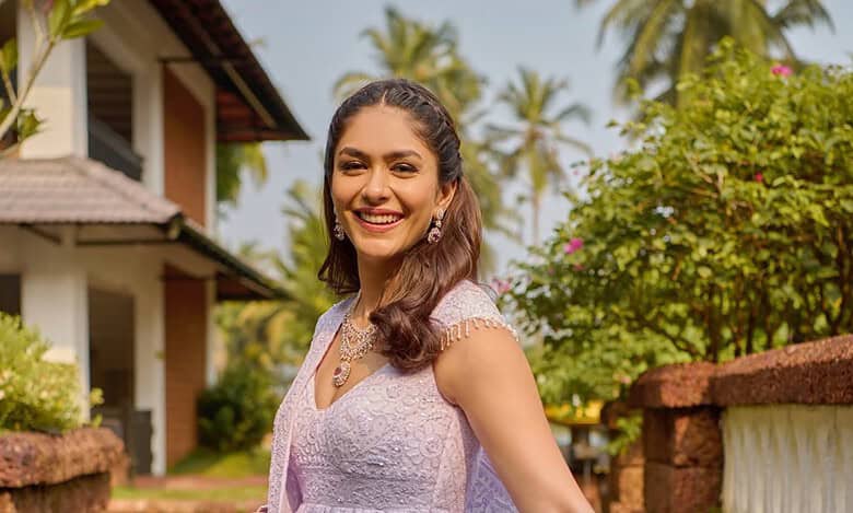 Mrunal Thakur showcases her ‘classic charm with a desi twist’