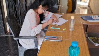 Inter student injured after ceiling fan falls on her during exam in Karimnagar