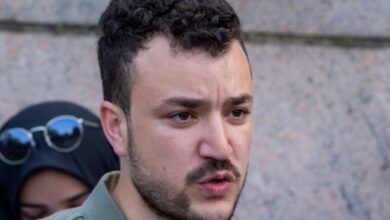 Wife of detained Palestinian activist Mahmoud Khalil calls for his release